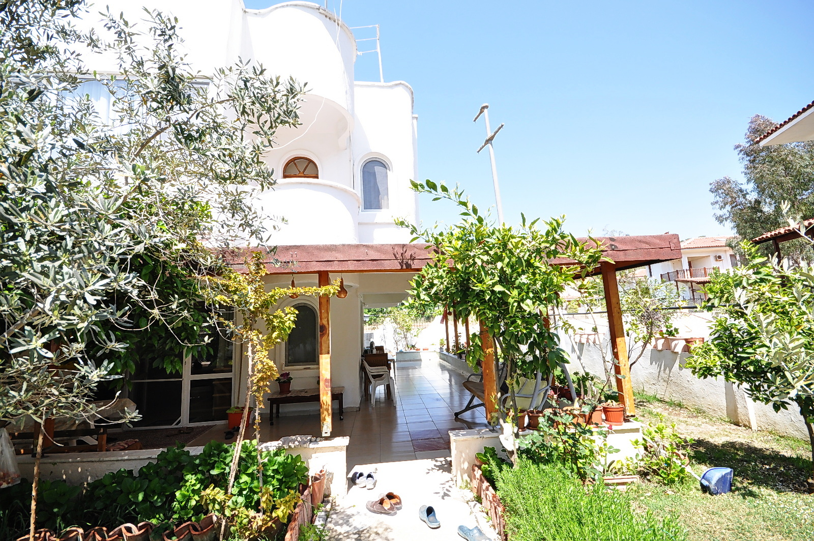 2 Bedroom Typical Turkish Villa with Own Garden for Sale