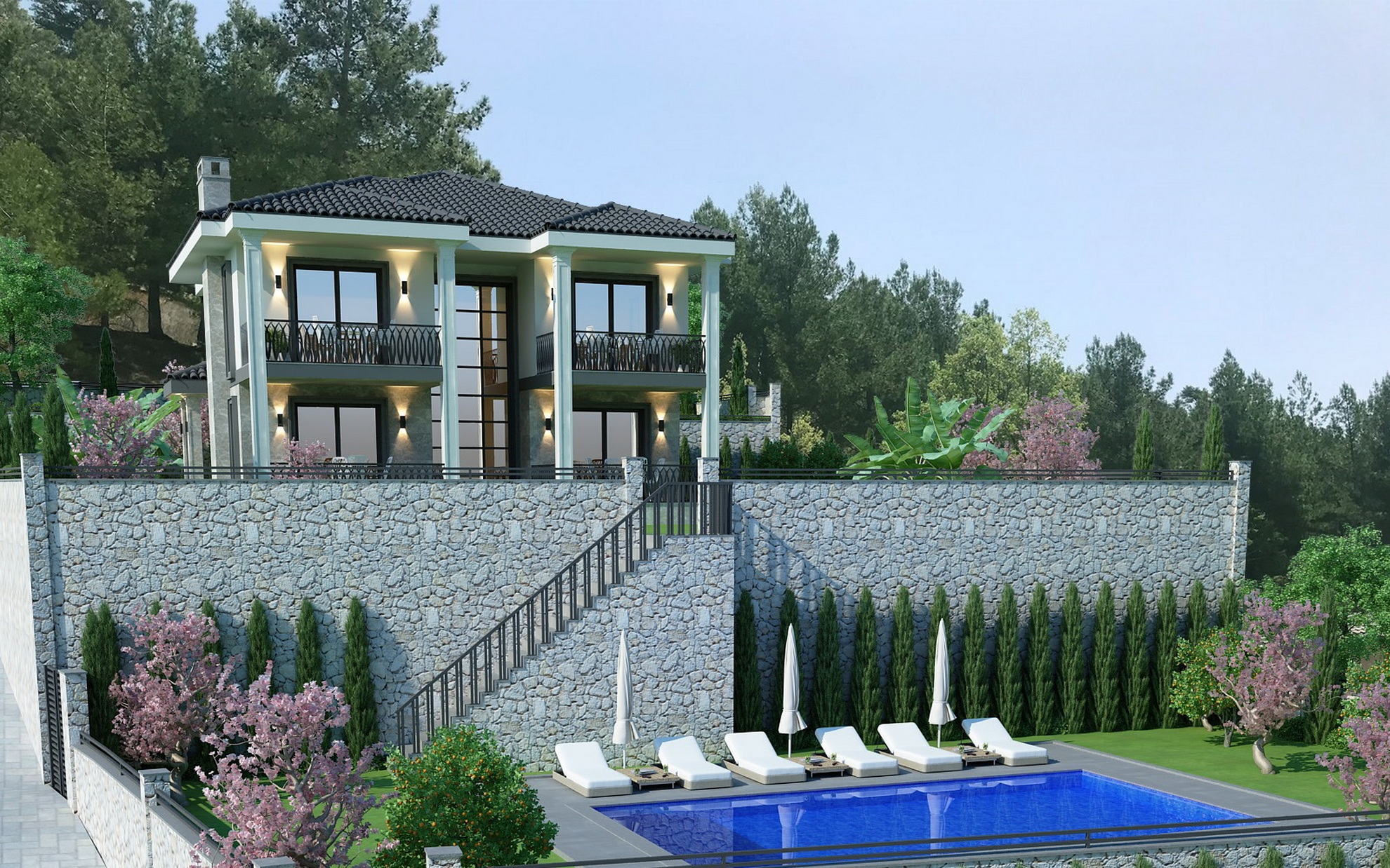 Off Plan 4 Bedroom Detached Duplex Villa with Private Pool – Nif Arpacik