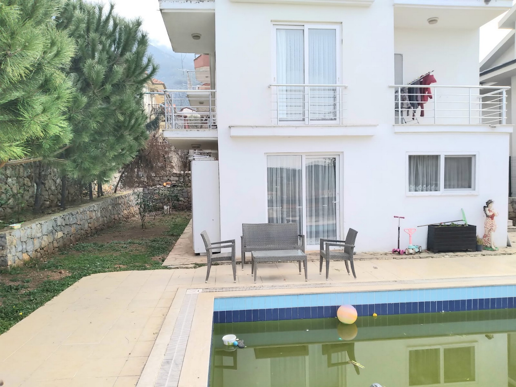 2 Bedroom Duplex Apartment with Shared pool in Ovacik