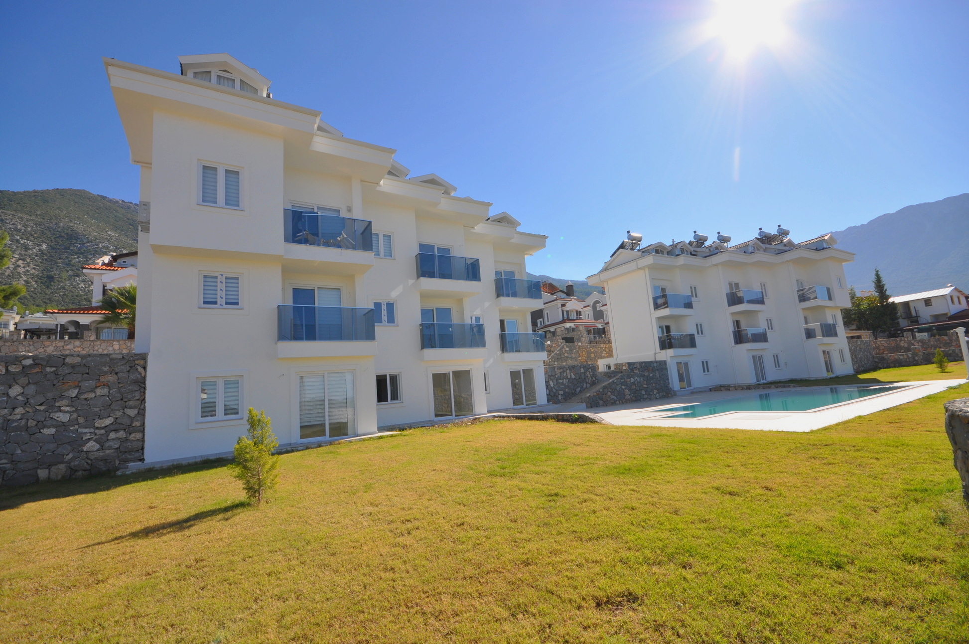 Stunning Two Bedroom Duplex Apartment with Shared Pool in Ovacik