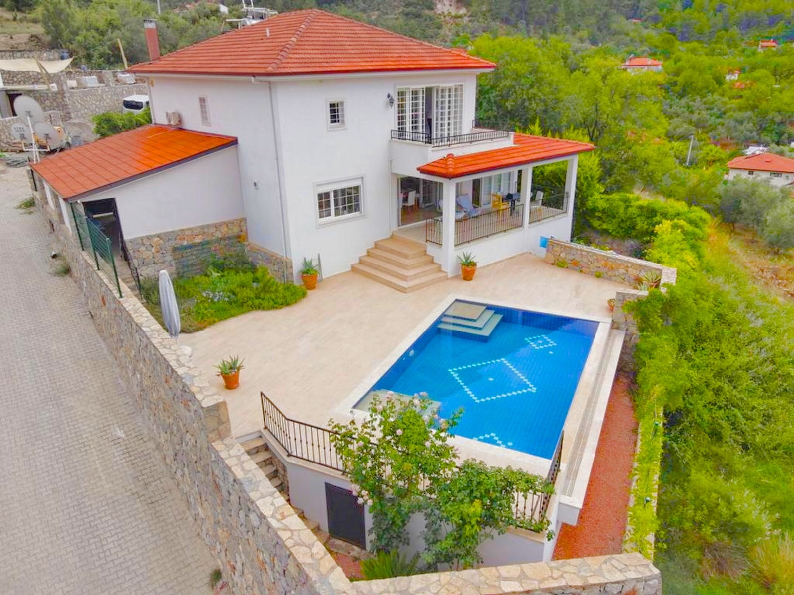 Luxury Private Villa in Uzumlu With Large Garden and Swimming Pool