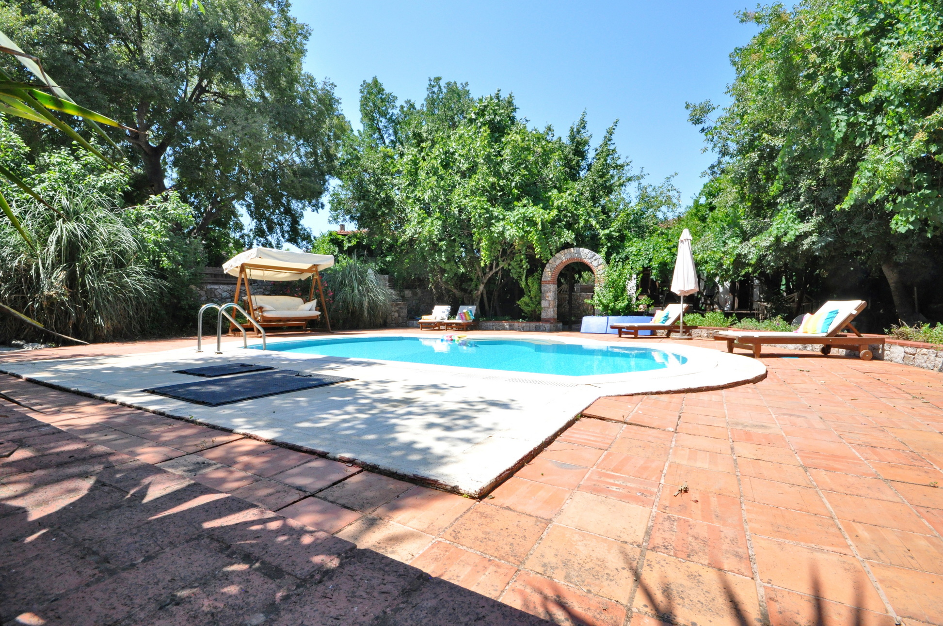Spectacular 3 Bedroom Stone House with Private Pool and Mature Garden in Kayakoy