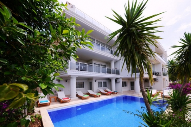 Luxury Apartment in Kalkan Antalya With Sea View For Sale