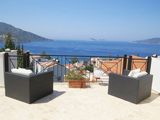 Charming Villa Located in Kalkan Old Town For Sale