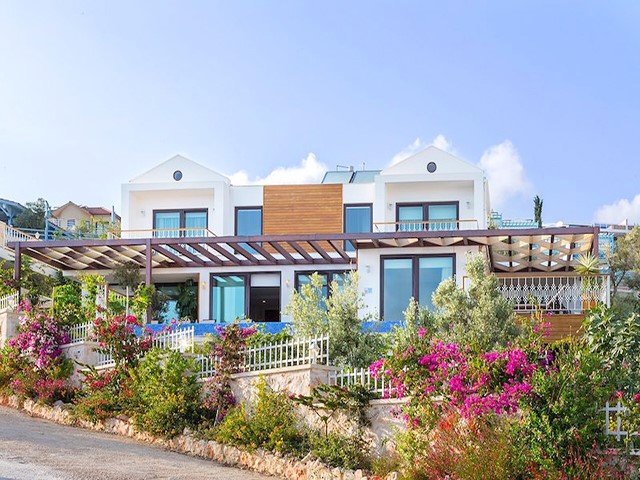 Panoramic Sea View Villa in Kalkan For Sale