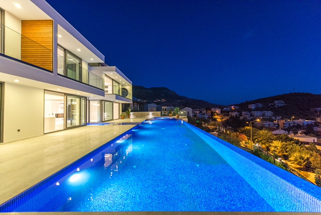Contemporary Designed 6 Bedroom Villa For Sale in Kalkan
