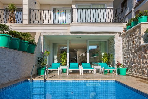 Luxurious Apartment For Sale with Private Pool in Kalkan