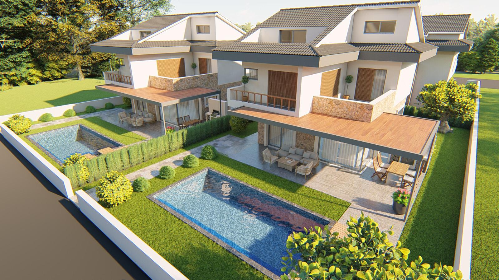 SOLD!!!Exclusive 5 Bedroom Calis Villas with Private Pool & Gardens
