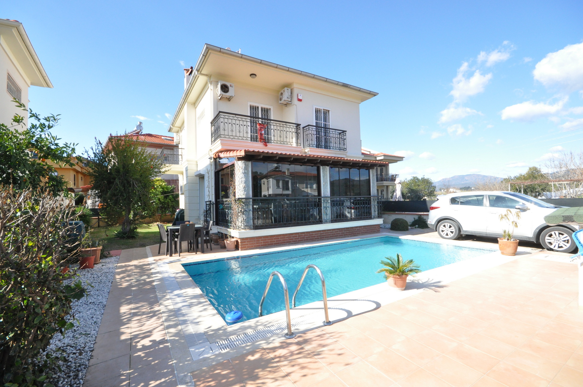 3 Bedroom Detached Villa with Private Pool and Gardens in Calis