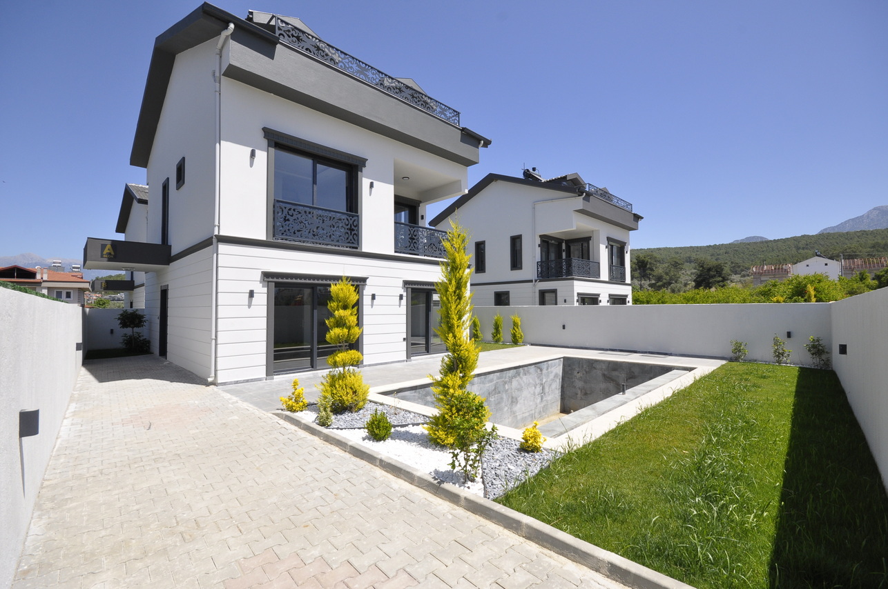 Brand New 3 Bedroom Detached Villas for Sale in Seydikemer