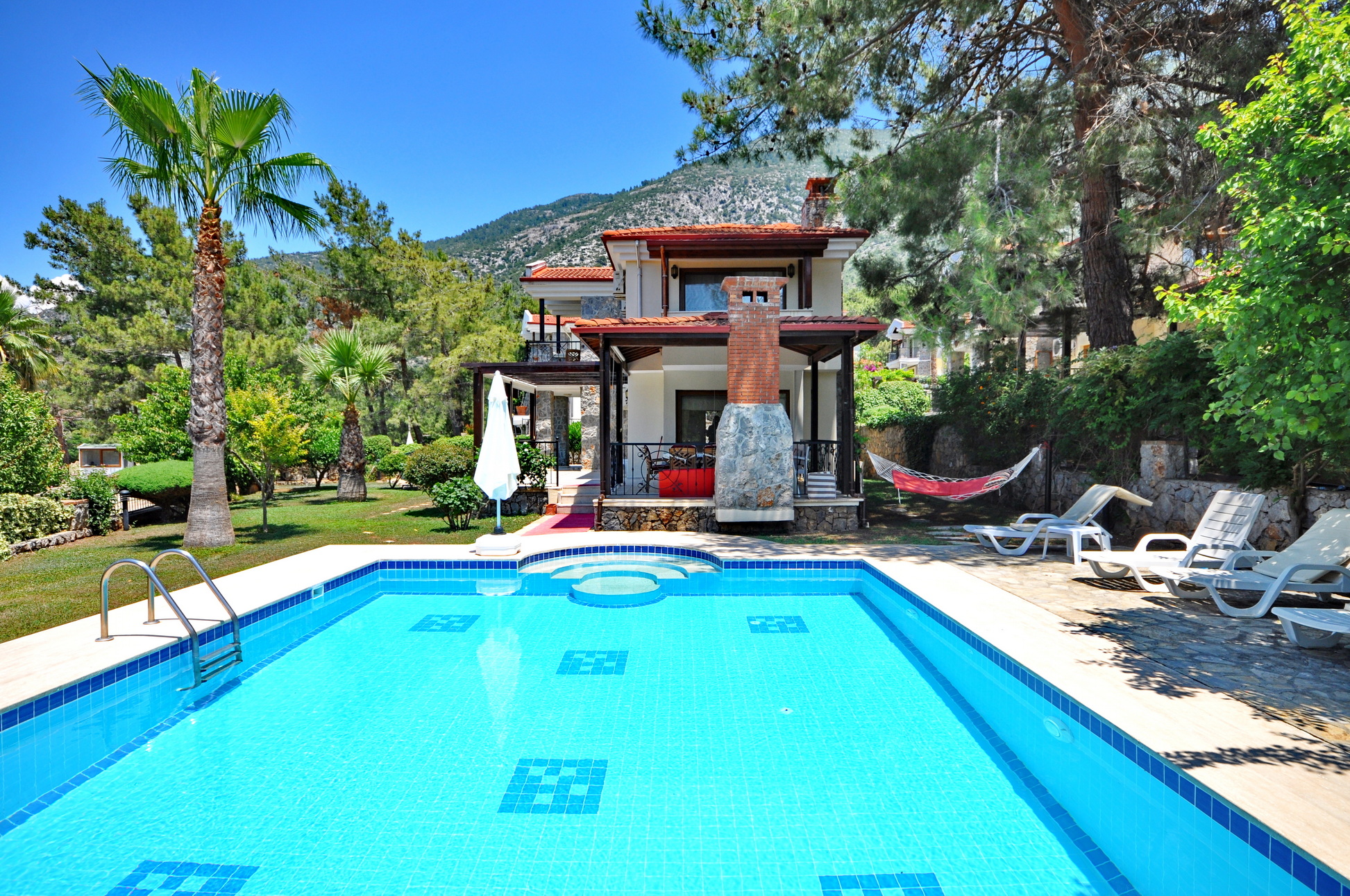 Immaculate 3 Bedroom Detached Villa with Private Pool & Large Mature Garden in Ovacik