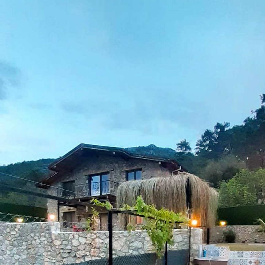 Beautiful Uzumlu Stone House Villa with Uninterrupted Nature Views
