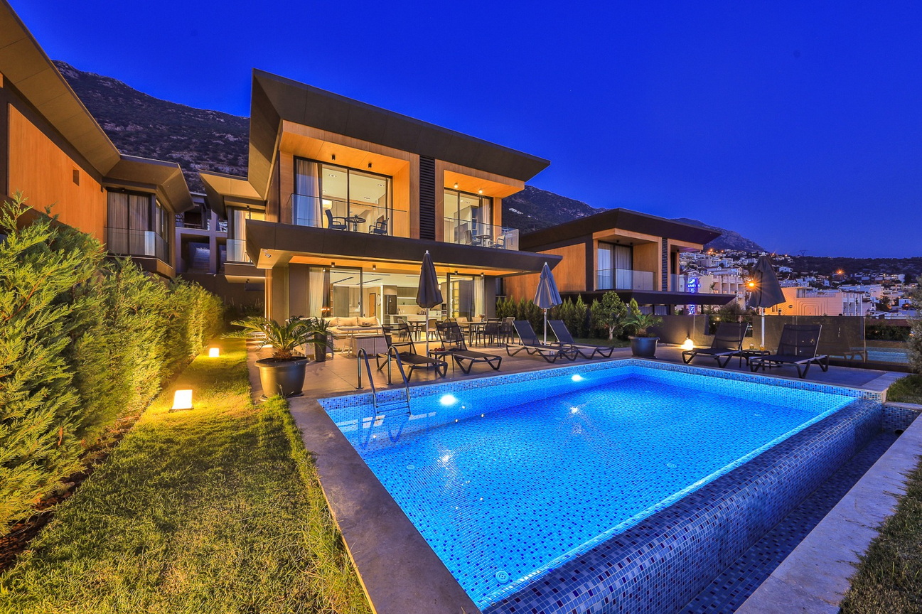 3 Bedroom Detached Villa with Pool and Amazing Sea Views In Kalkan
