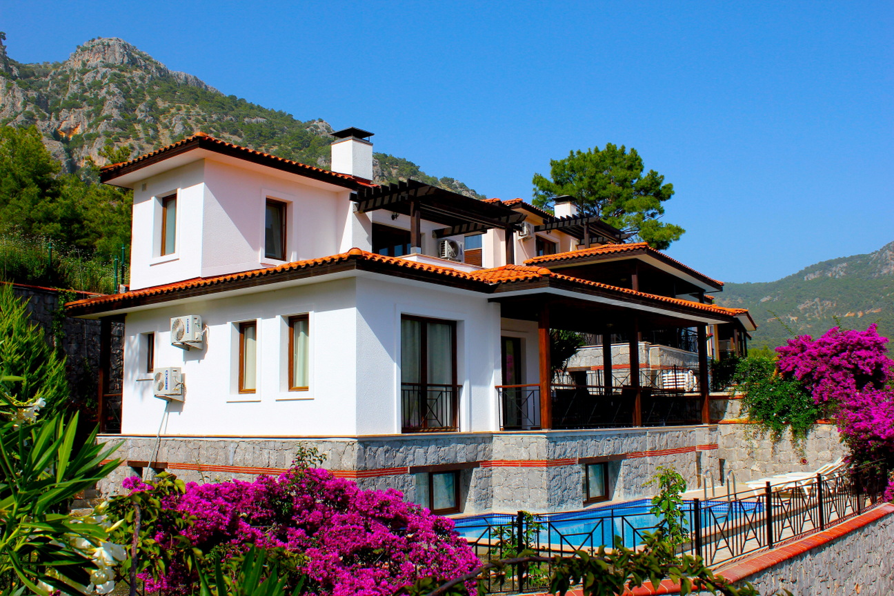 Lovely 4 Bedroom Gocek Villa with Sea and Mountain Views