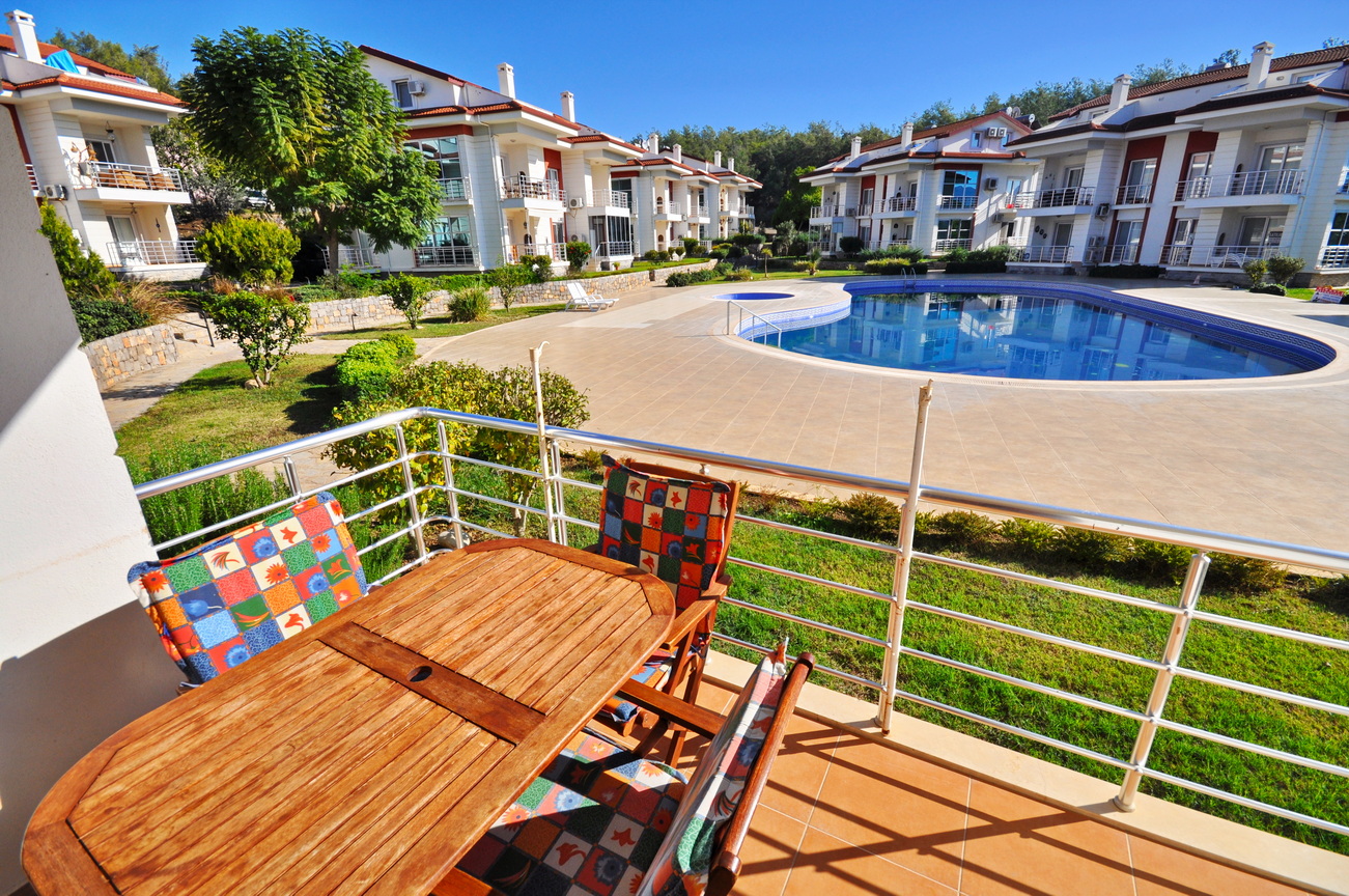 2 Bed Apartment in a Fantastic Complex with Swimming Pool in Calis