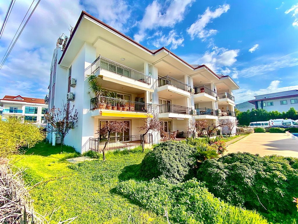 2 Bedroom Ground Floor Apartment with Shared Pool in Fethiye Promenade