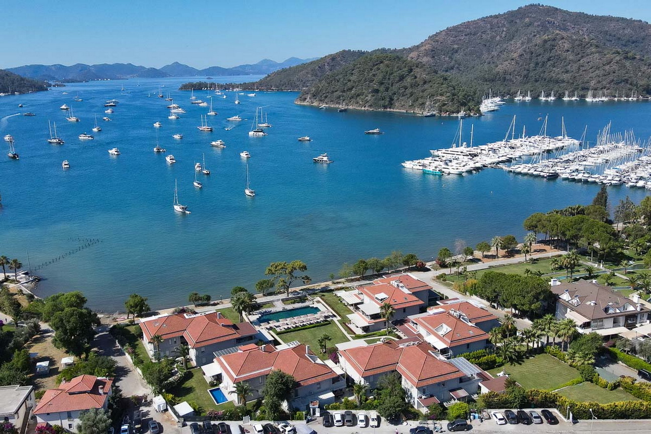 Sea View 3 Bedroom Penthouse with Communal Pool For Sale In Gocek