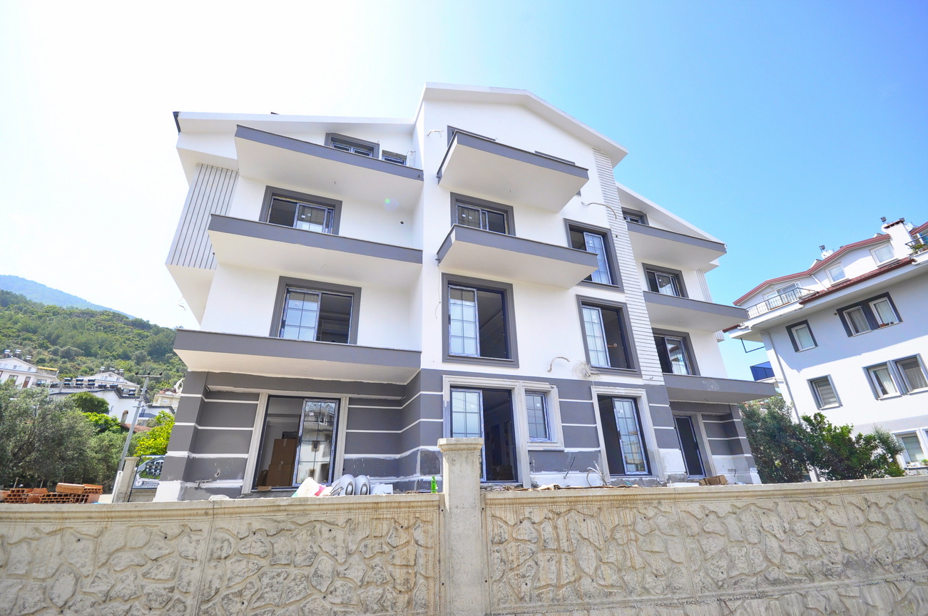 New Build 3 Bedroom Duplex Apartment with Communal Pool in Patlangic Fethiye