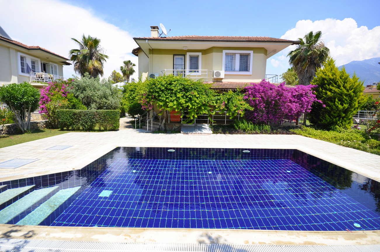 Spacious 2 Bedroom Detached Villa with Private Pool and Gardens in Babatasi Fethiye