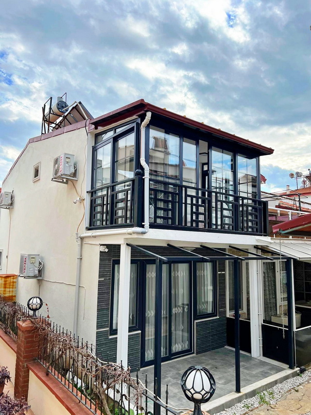 Stylish 2 Bedrooms Semi Detached Villa Just 100m from the Sea in Akarca, Fethiye